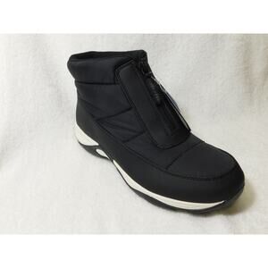 W663 Easy Spirit Black Edele Cold Weather Water Repellant Casual Booties - 10 M